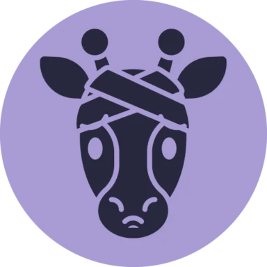 Giraffe Emoji Fill icon 6 of 10