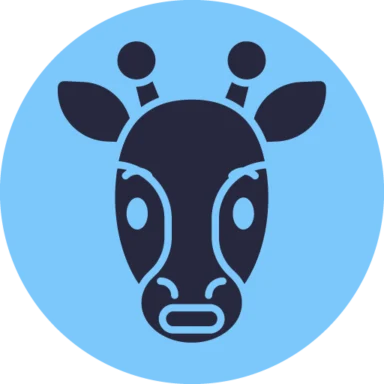 Giraffe Emoji Fill icon 9 of 10