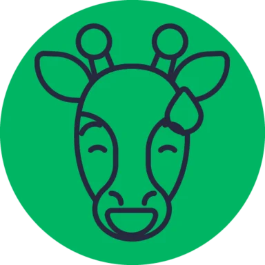 Giraffe Emoji Outline icon 3 of 10