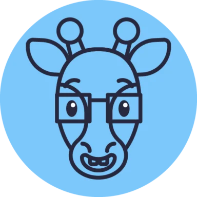 Giraffe Emoji Outline icon 7 of 10