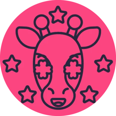 Giraffe Emoji Outline icon 10 of 10