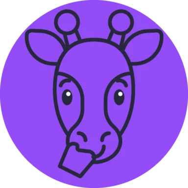 Giraffe Emoji Outline icon 2 of 10