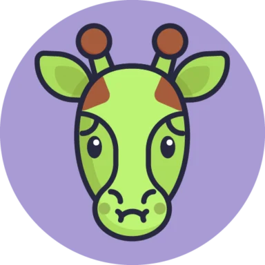 Giraffe Emoji Stroke icon 4 of 10