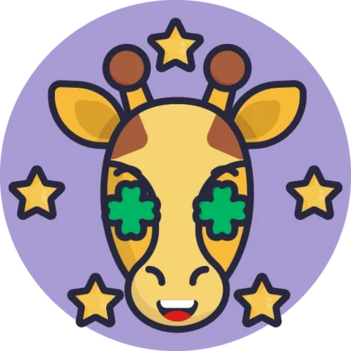 Giraffe Emoji Stroke icon 10 of 10