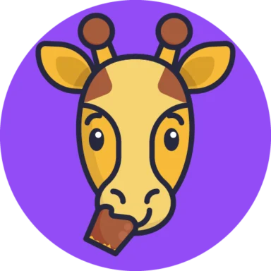 Giraffe Emoji Stroke icon 2 of 10