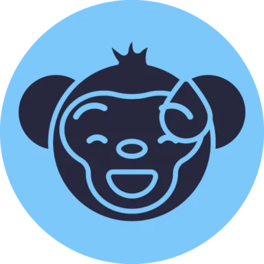 Monkey Emoji Fill icon 3 of 10