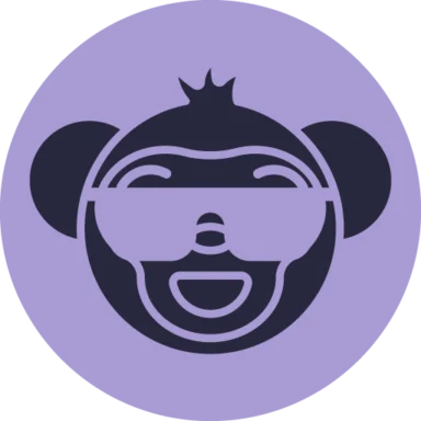 Monkey Emoji Fill icon 6 of 10