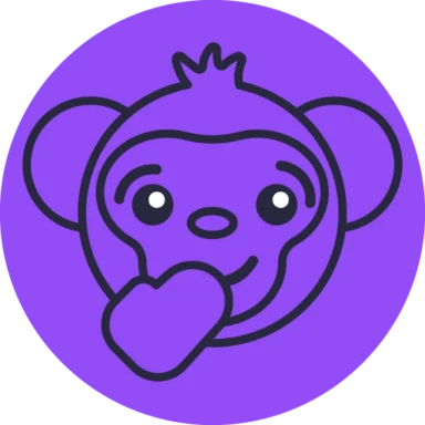 Monkey Emoji Outline icon 2 of 10