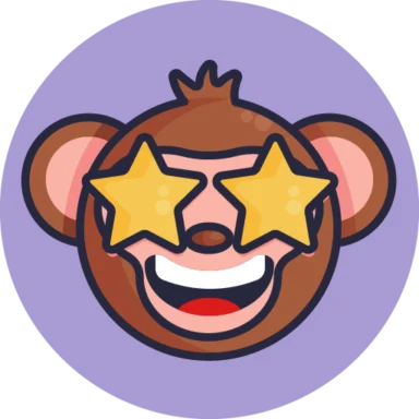 Monkey Emoji Stroke icon 4 of 10