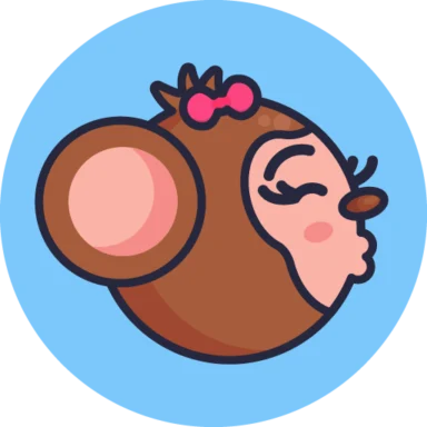 Monkey Emoji Stroke icon 9 of 10