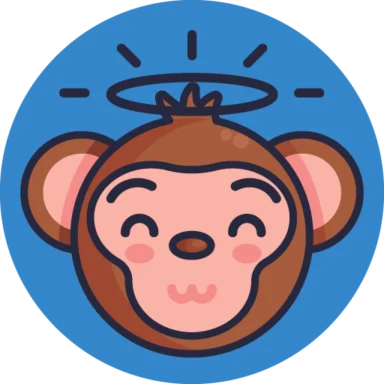 Monkey Emoji Stroke icon 10 of 10