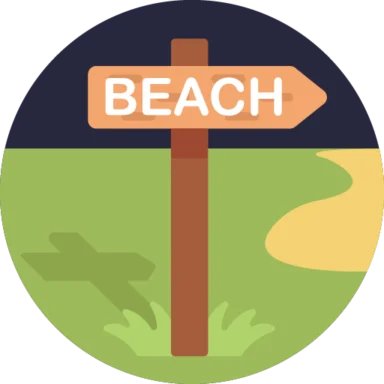 Beach icon 3 of 10